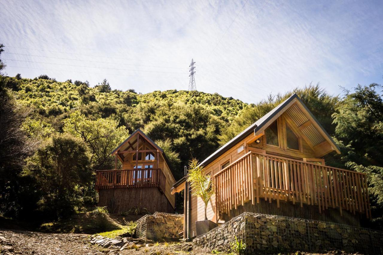 Maitai Whare Iti - Adventure Cabins & House Nelson Exteriör bild