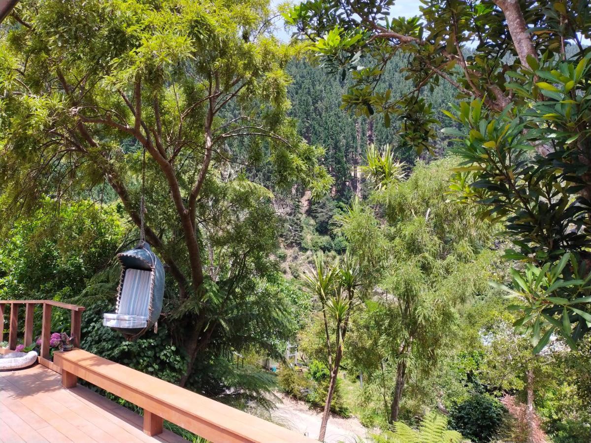 Maitai Whare Iti - Adventure Cabins & House Nelson Exteriör bild