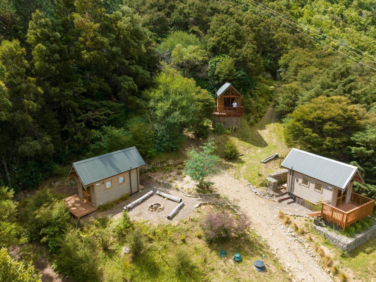 Maitai Whare Iti - Adventure Cabins & House Nelson Exteriör bild
